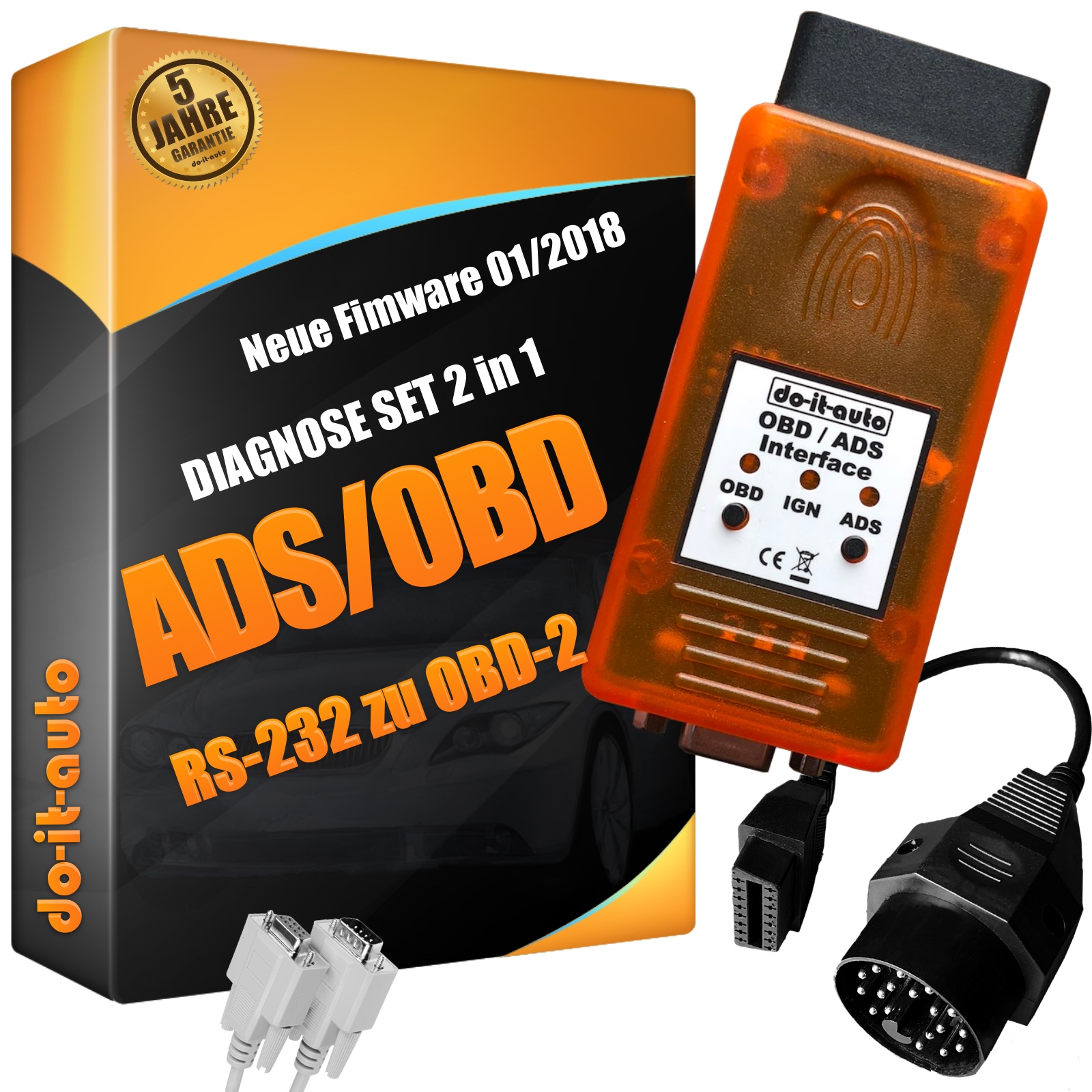 ADS OBD Diagnose Gerät für BMW  und INPA Ediabas